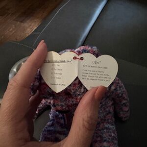 Ty Beanie Babies Multicolor Bear